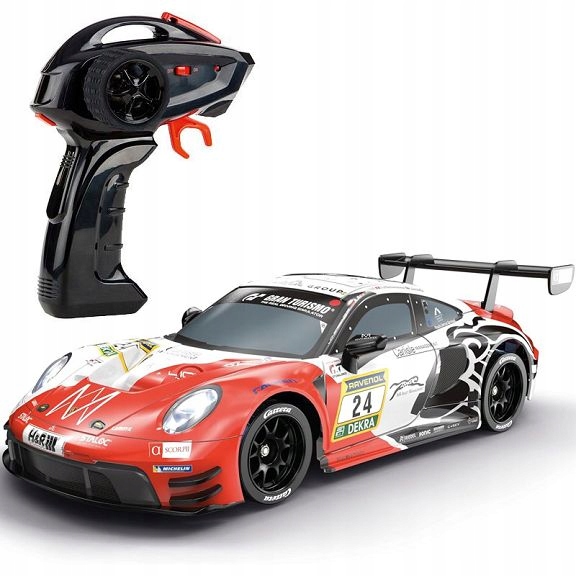 Carrera Rc 2.4 GHz Porsche 911 GT3 R Lionspeed Gp, No.24 1:16 160153