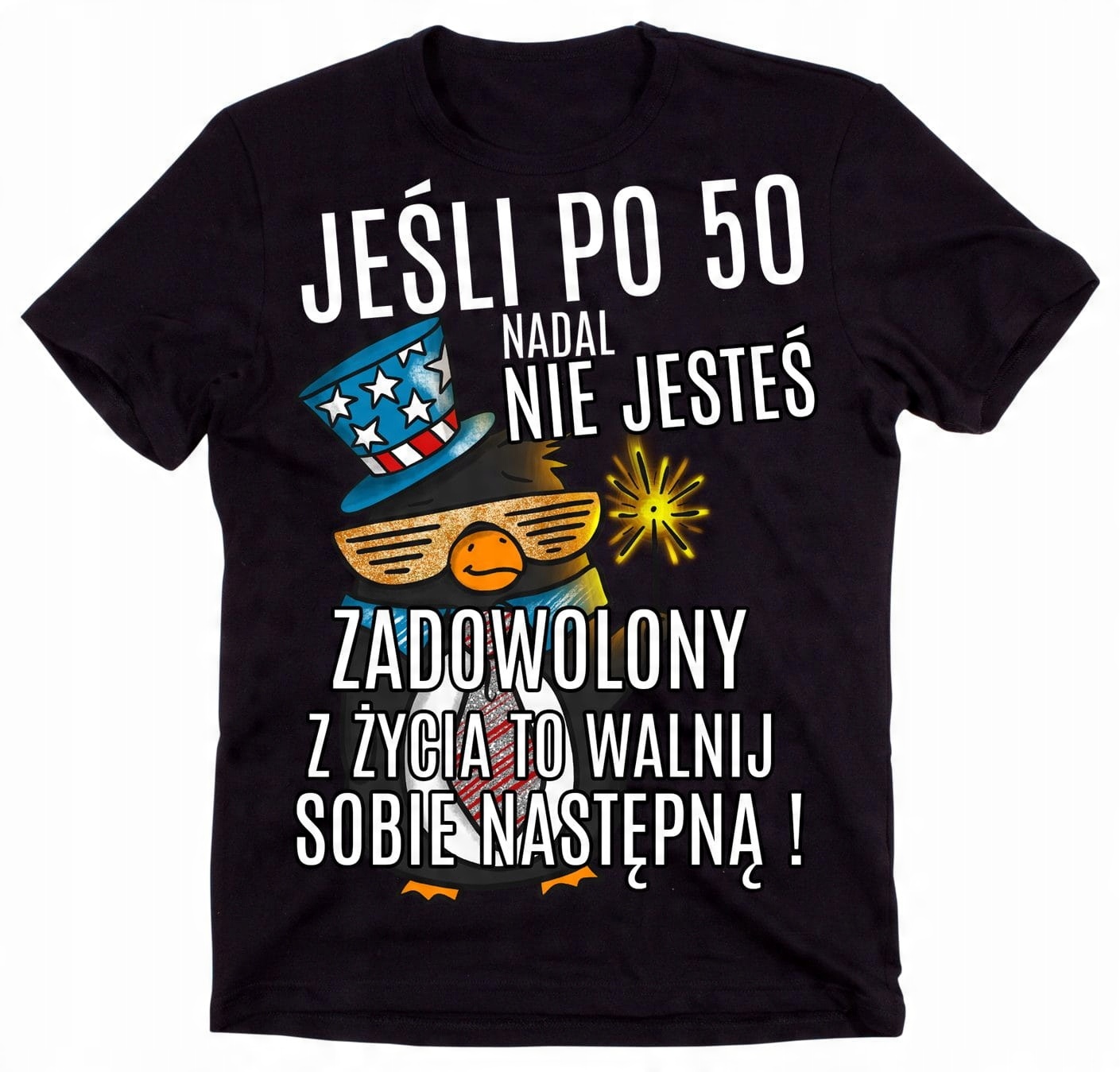

Koszulka t-shirt na 50-te urodziny prezent roz L