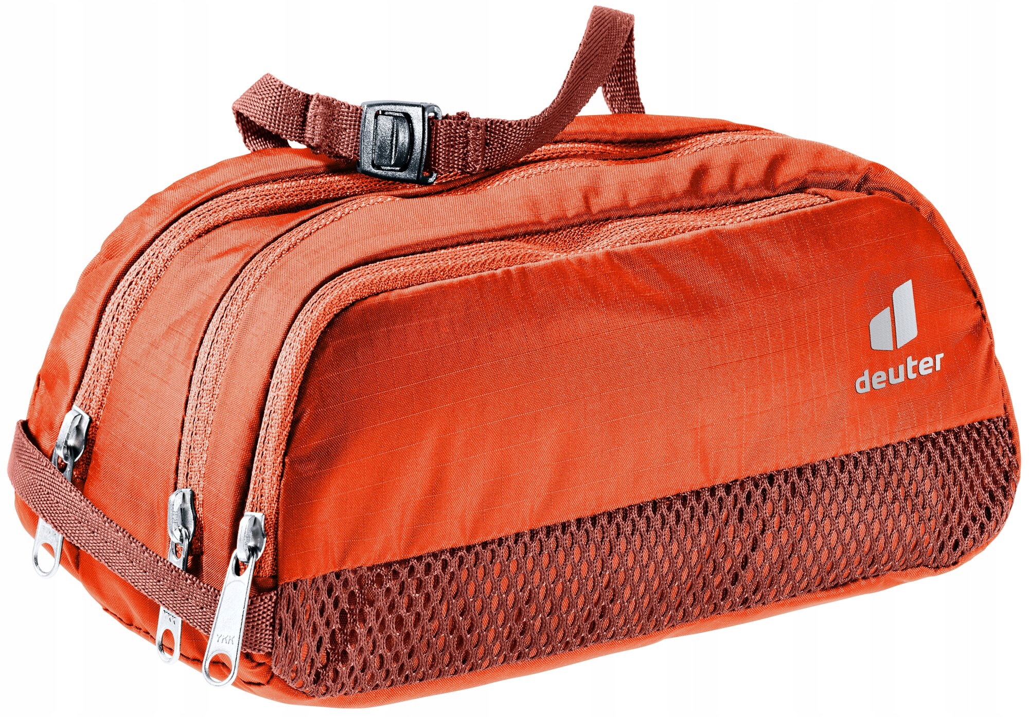 Kosmetyczka turystyczna Deuter Wash Bag Tour II papaya-redwood
