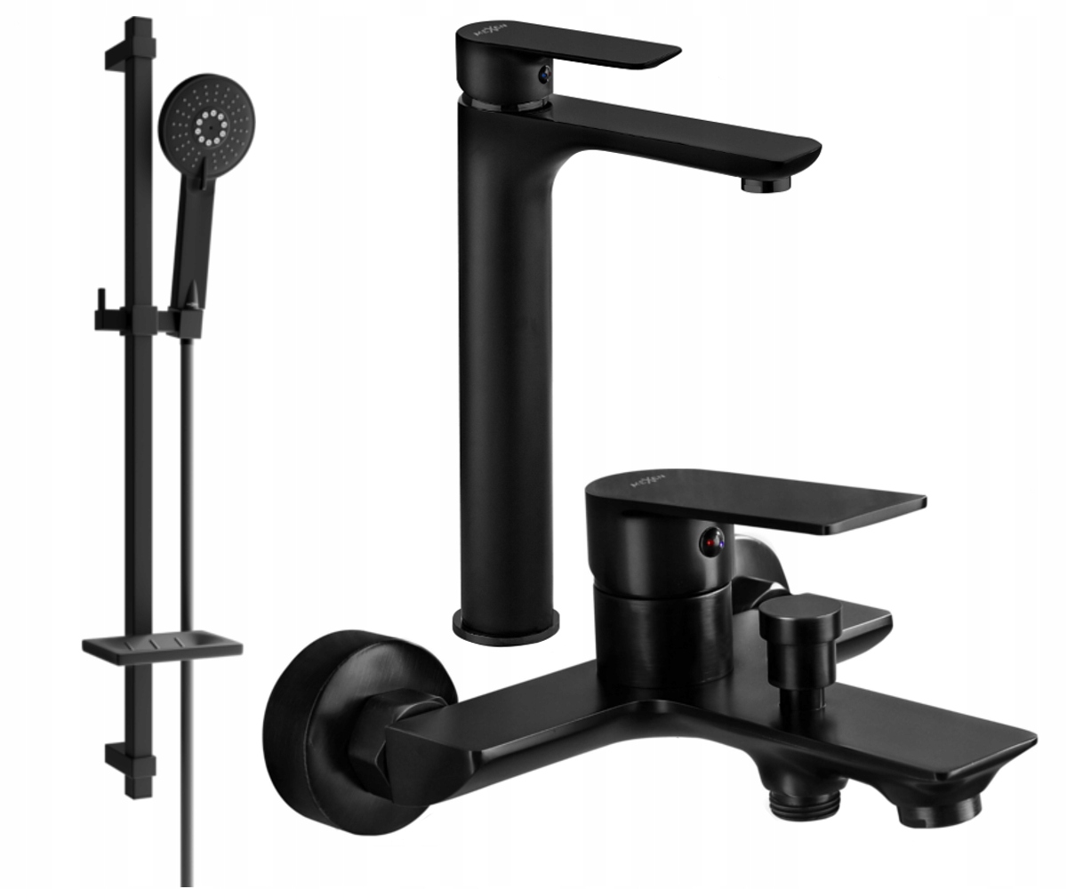 Mexen Alfa DQ40 Čierna Vaňová Súprava s Batériou a Perlátorom