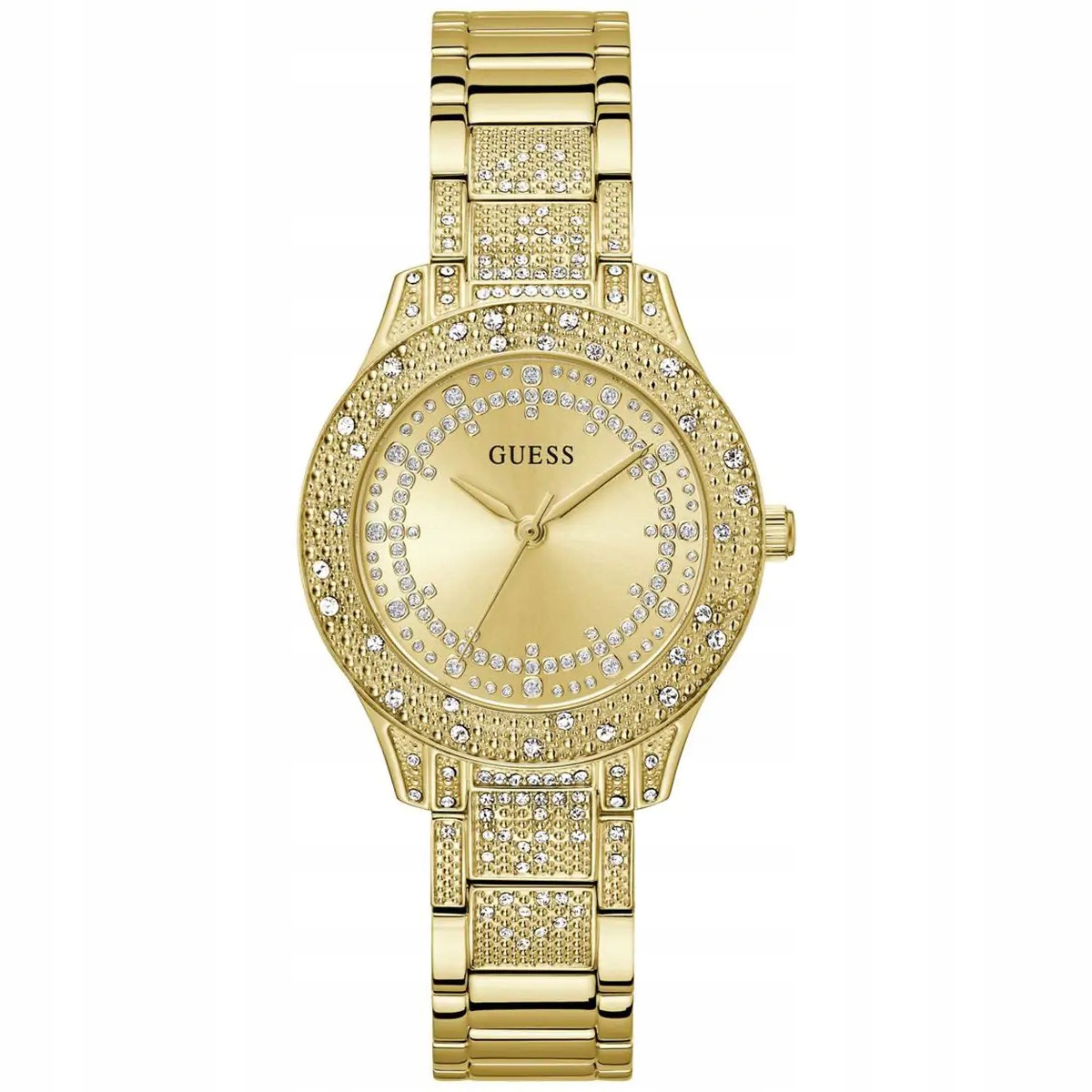 Dámské hodinky Guess GW0746L2 Zirkony zlaté