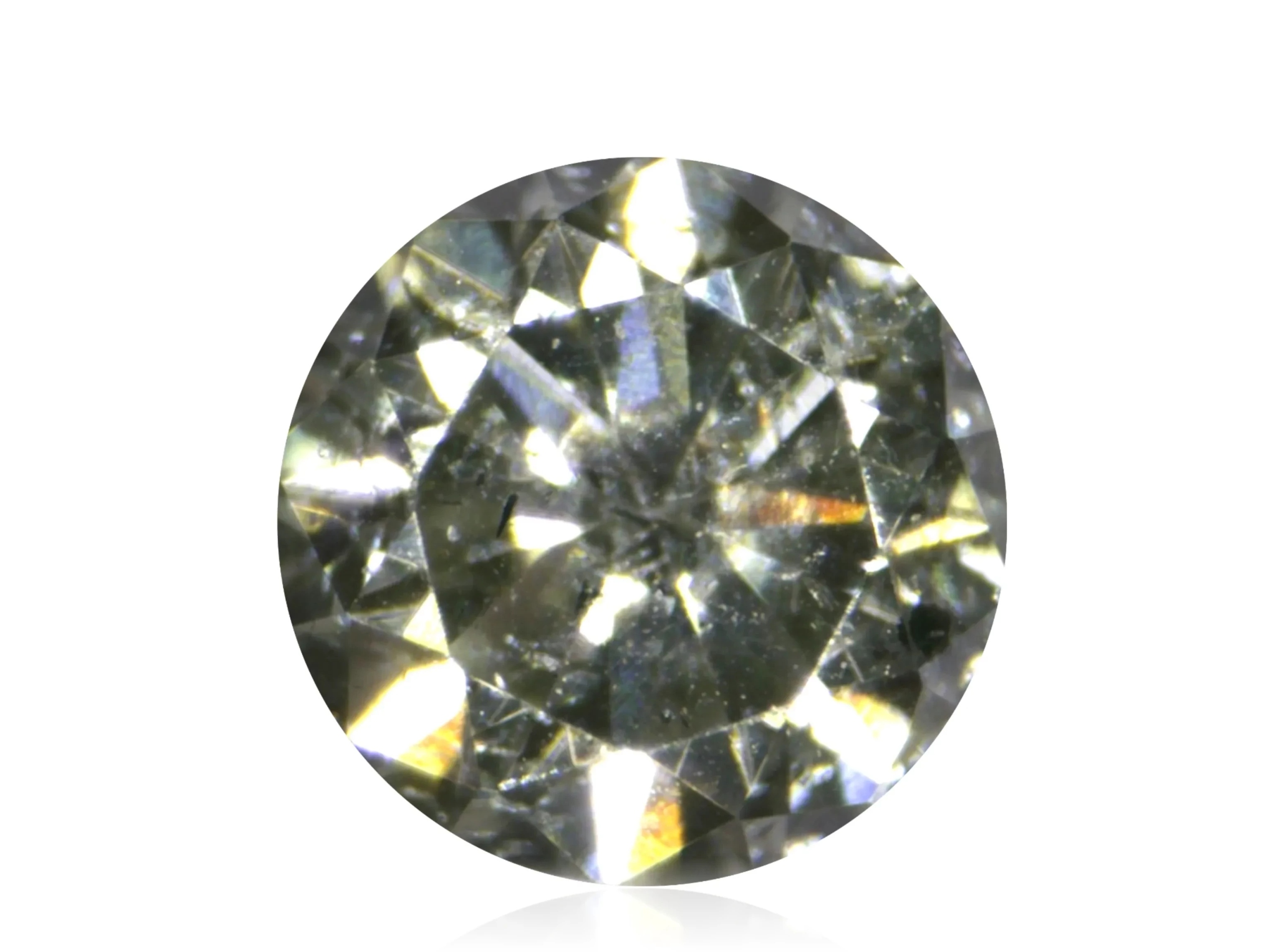 Přírodní Diamant 0.02ct Zelený Briliant SI1 eCertifikát Wbd