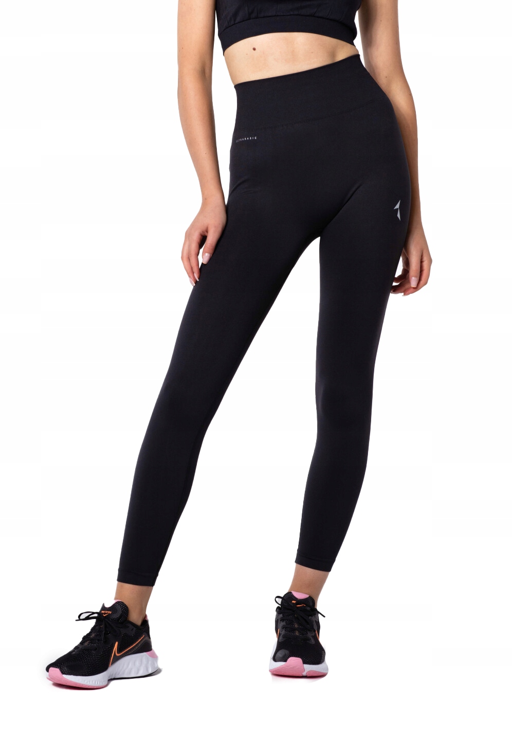 

Legginsy wysoki stan bezszwowe czarne Xs Carpatree