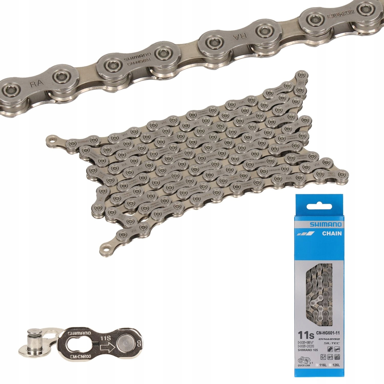 

Shimano CN-HG601 Łańcuch 11s Slx 105 spinka