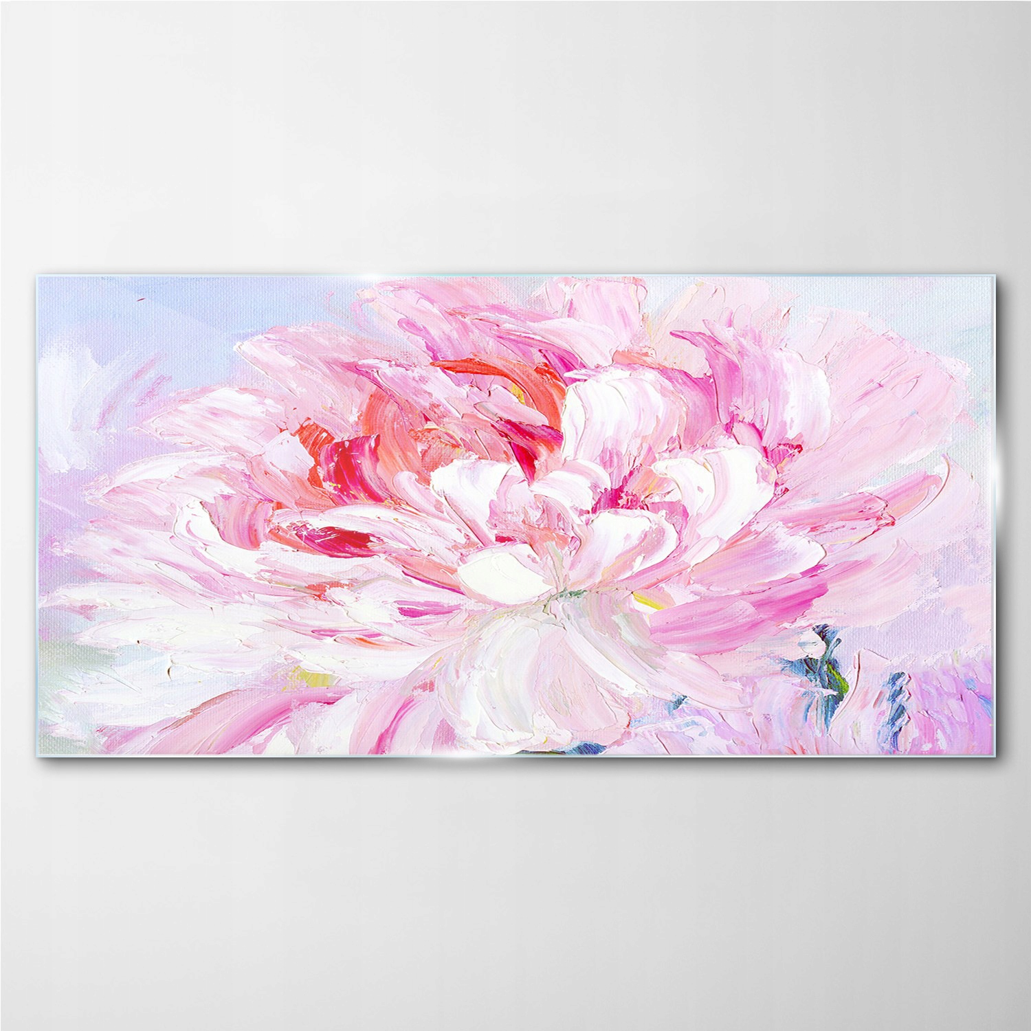 

Foto obraz szklany na ścianę Sztuka kwiat 140x70