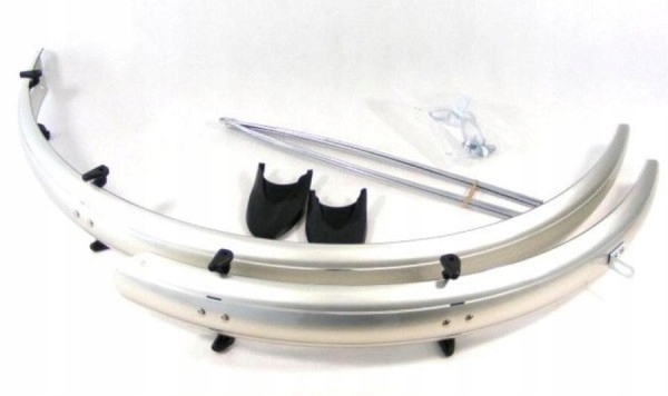 Błotniki ORION 28 cali / 48 mm WINYLOWE Silver