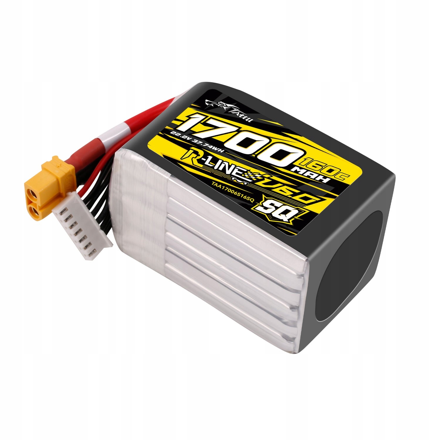 Akumulátor LiPo Tattu R-Line Version 6.0 1700mAh 22.2V 160C 6S1P Sq