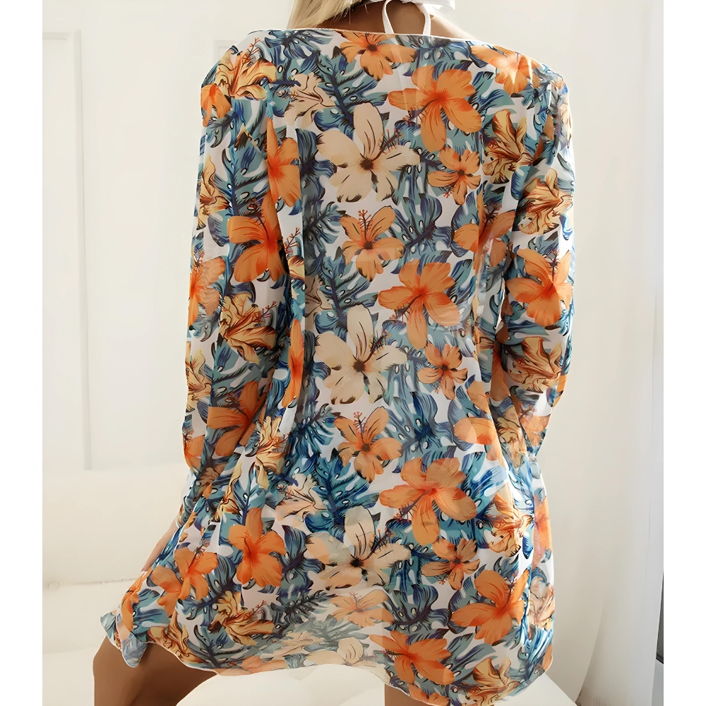 DWUCZĘŚCIOWY STRÓJ KĄPIELOWY PAREO NARZUTKA BIKINI WYSOKI STAN MODELUJE XL Rodzaj komplet