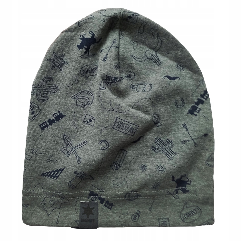 

Czapka chłopięca Sheriff 92-98 r. 50 ciemny szary