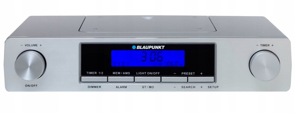 BLAUPUNKT Radio kuchenne Zegar/Alarm 2xTimer LED
