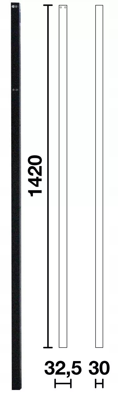 Wspornik ścienny wąski system C45PRO Beta 4500/C45PRO/SS Marka Beta