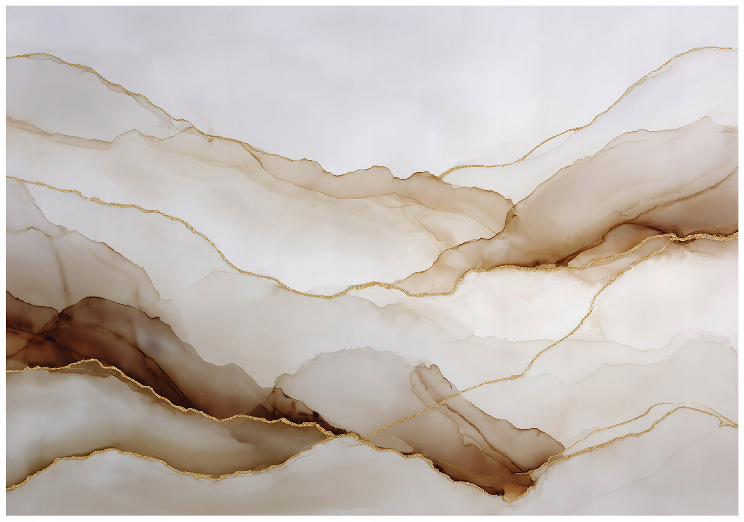 Fototapeta Mramor Abstrakcia Bronz Moderná Biela Prírodná 400x280