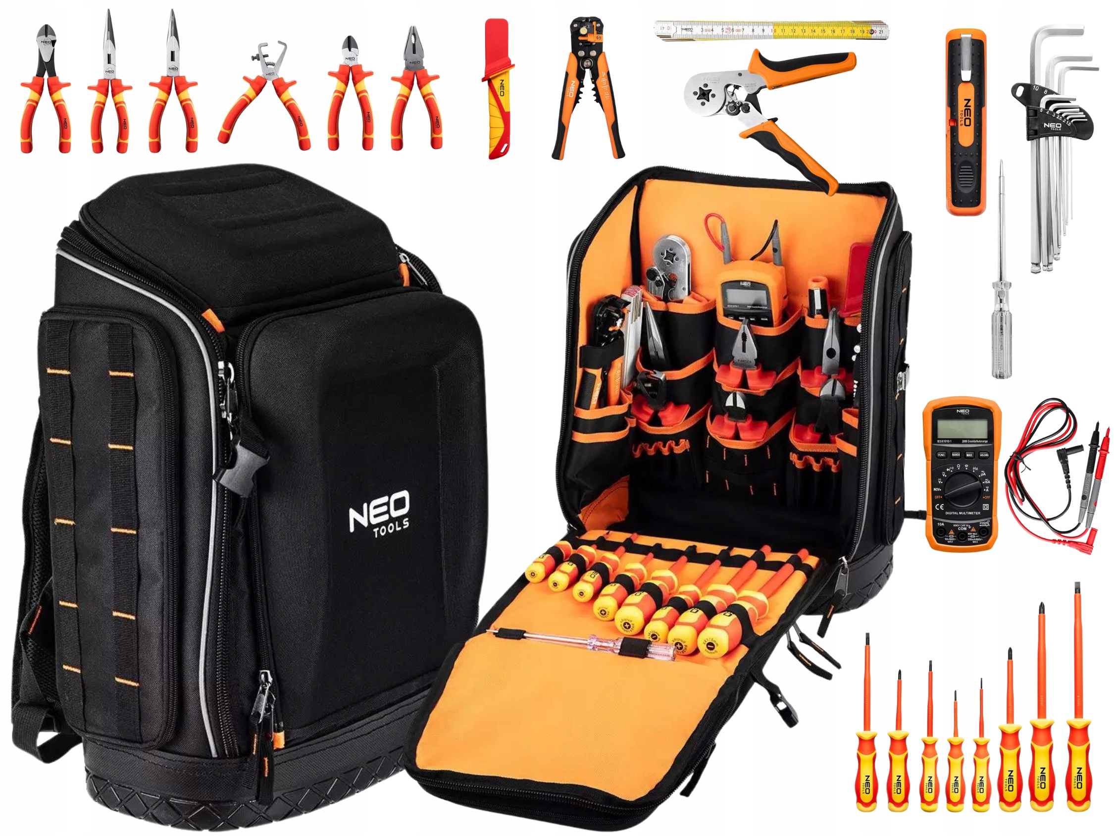 Batoh so sadou nástrojov Neo Tools 01-313