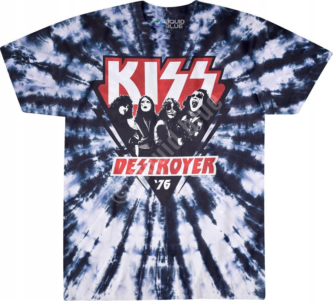Kiss Destroyer '76 Liquid Blue XL