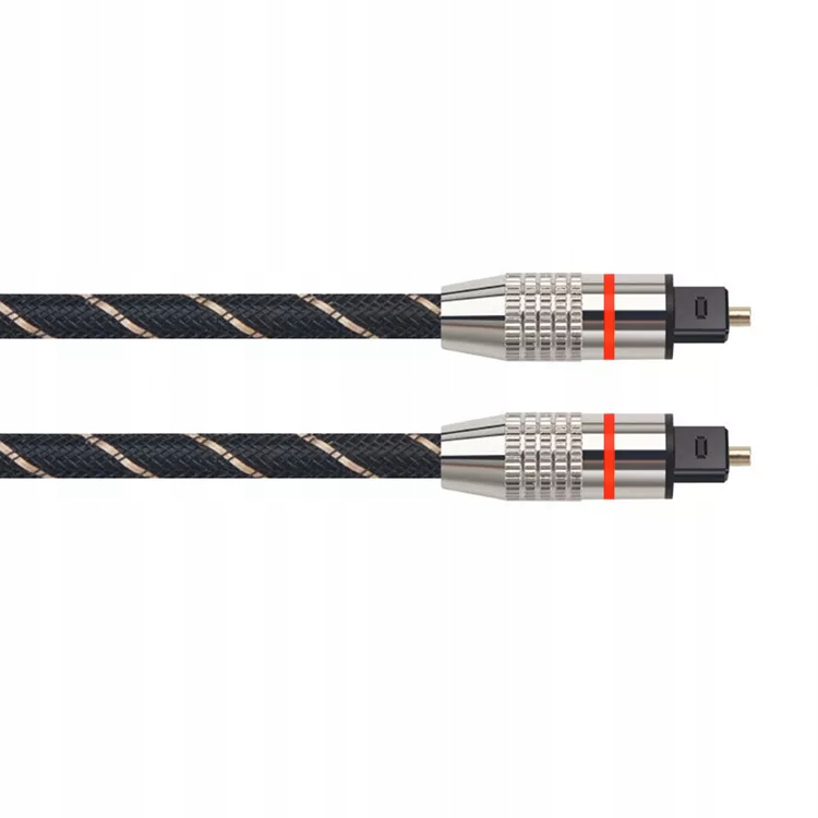KABEL PRZEWÓD OPTYCZNY TOSLINK T-T OPLOT 2m Model 04126