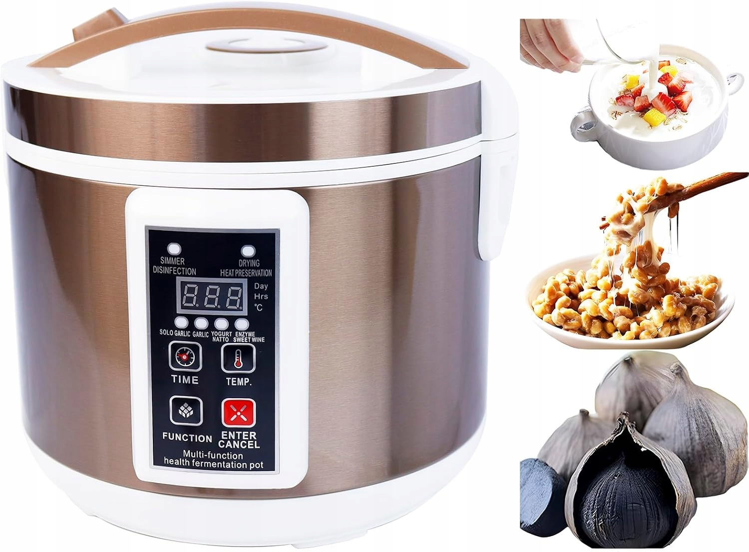 Fermentátor černého česneku 5L Multifunkční automatický stroj