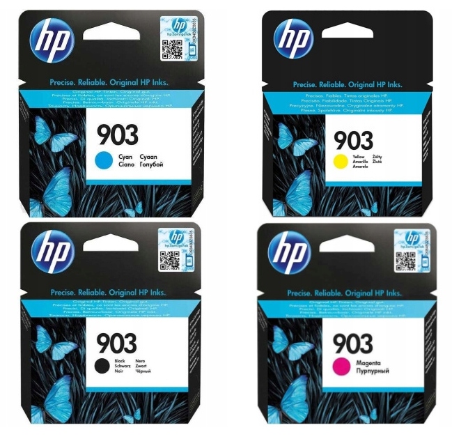 Sada 4 Atramentov Hp 903 Cmy čierna 903 T6L99AE