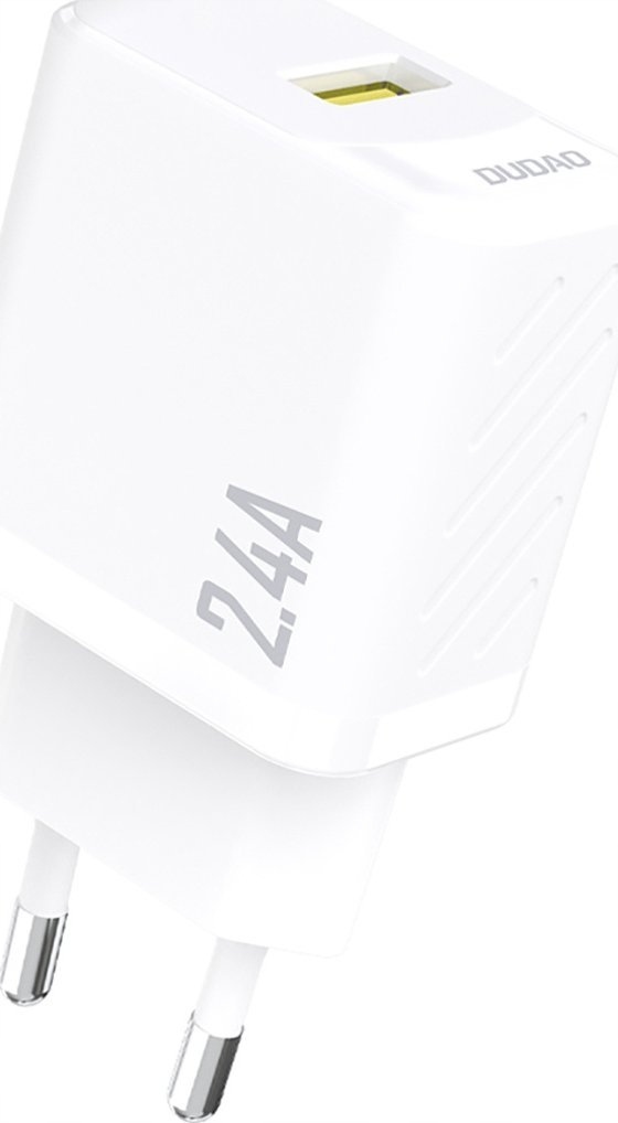 Ładowarka Dudao A23 2.4A Usb-a biała