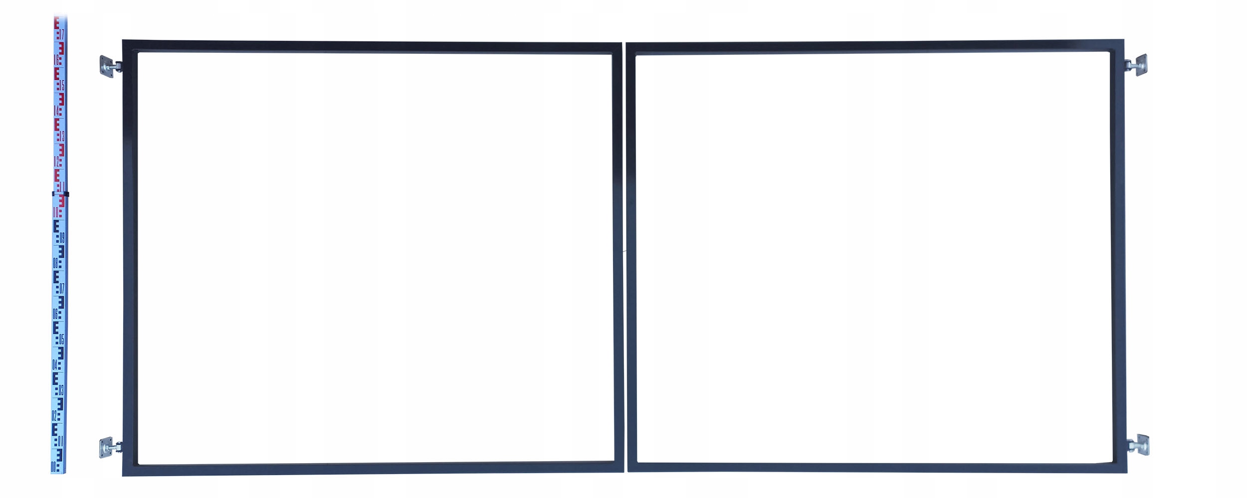 Brána Rama pro štafle a panely 170 cm grafit antracit RAL7016 štafle