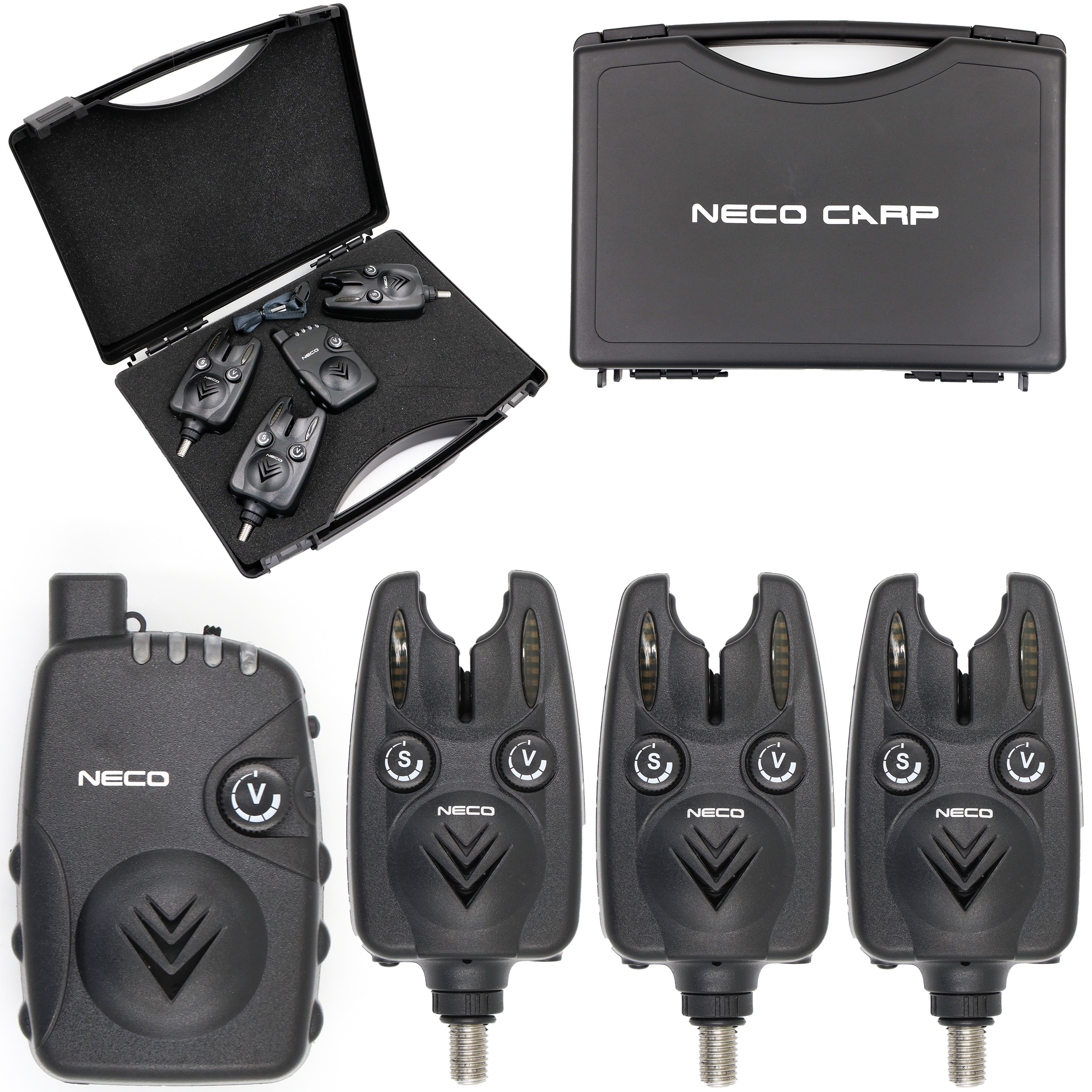 Sada Signalizátorů Záběru S Centrálou Neco 3+1 Cm-pro 103