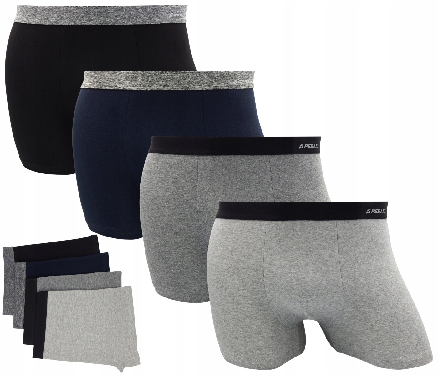 

4 X Bawełniane Bokserki Męskie Pesail Premium XXL