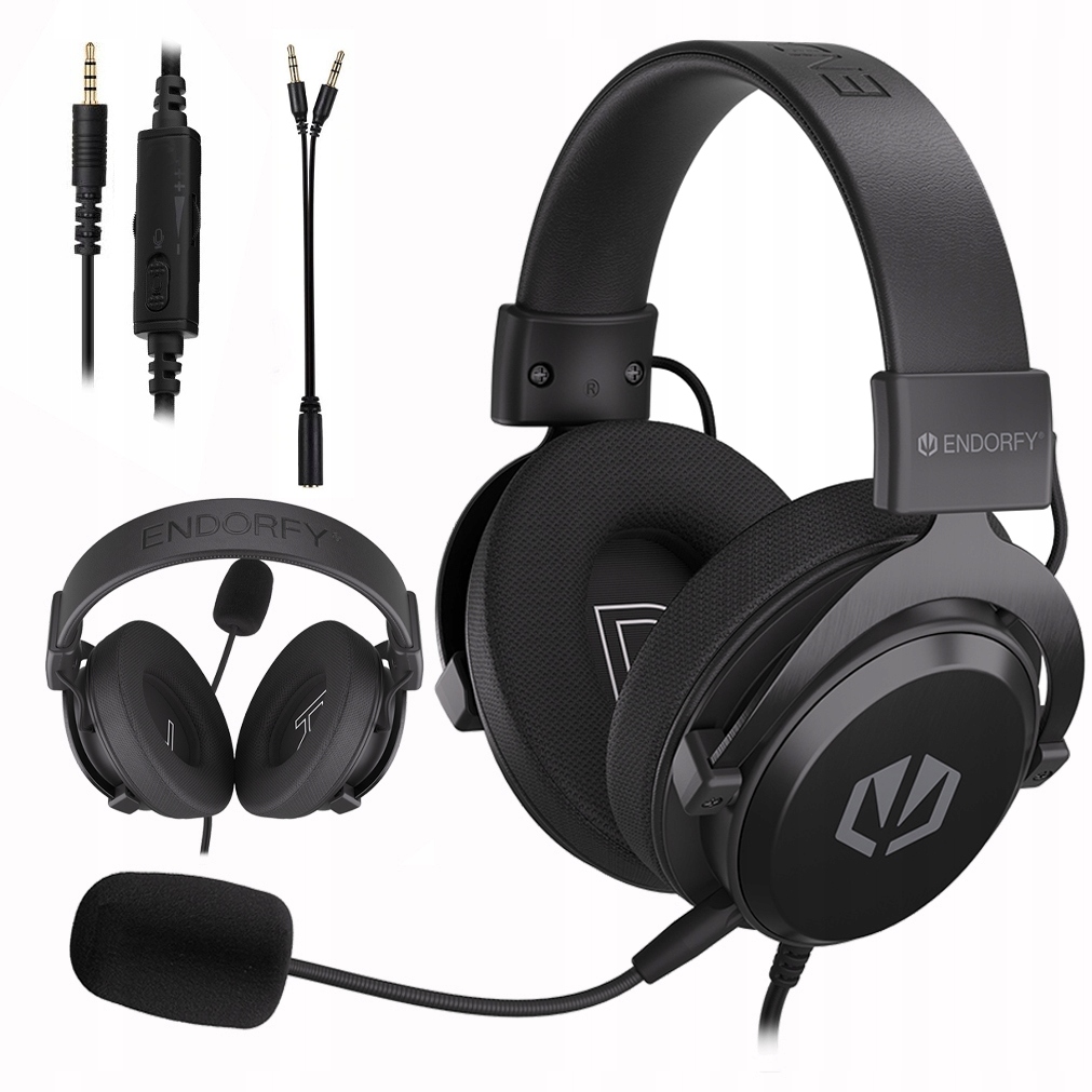 Słuchawki dla gracza Endorfy Viro Infra 3m Aluminium jack