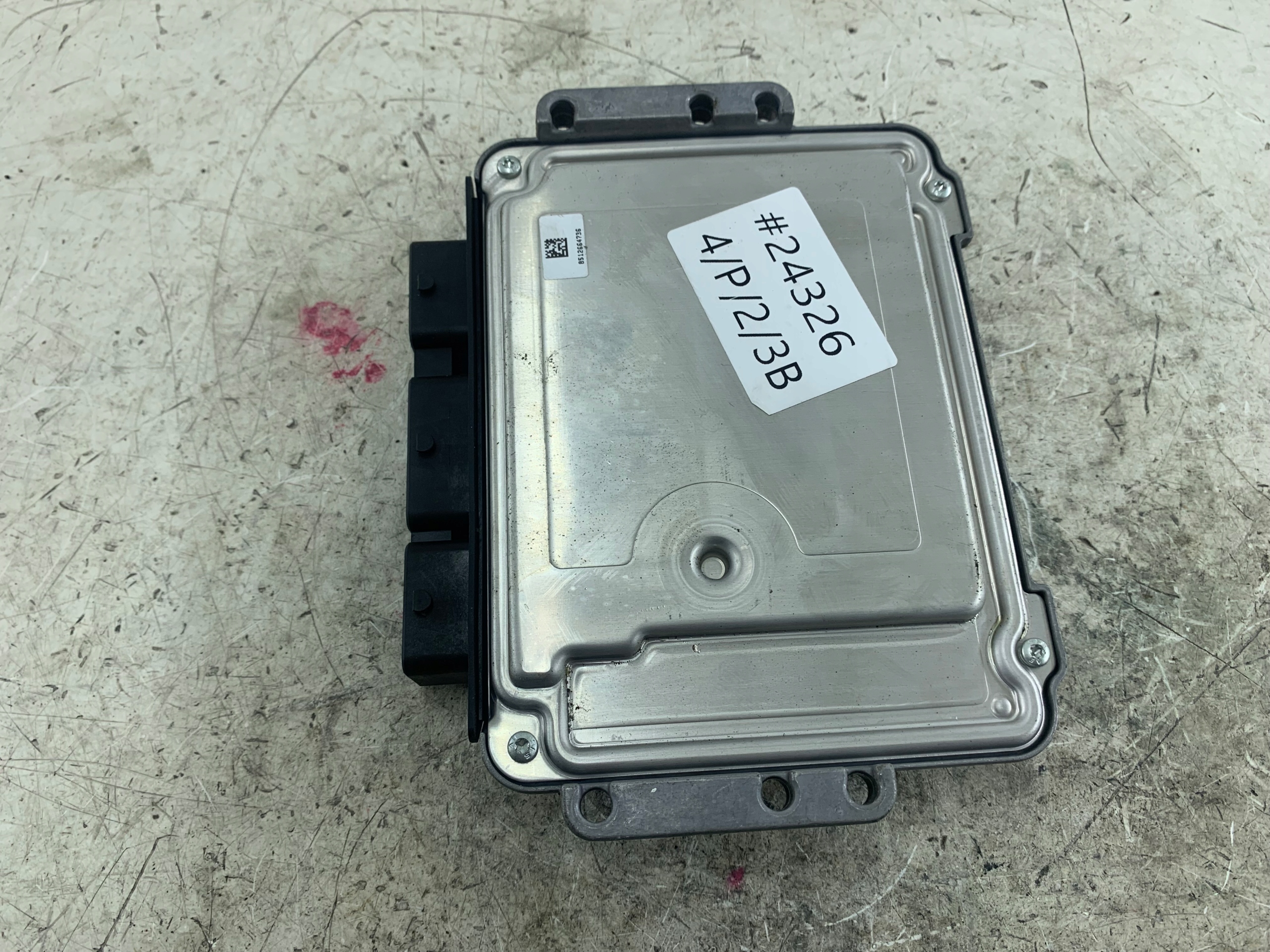 PEUGEOT 307 1.6 HDI computer control unit of the engine 9664257580