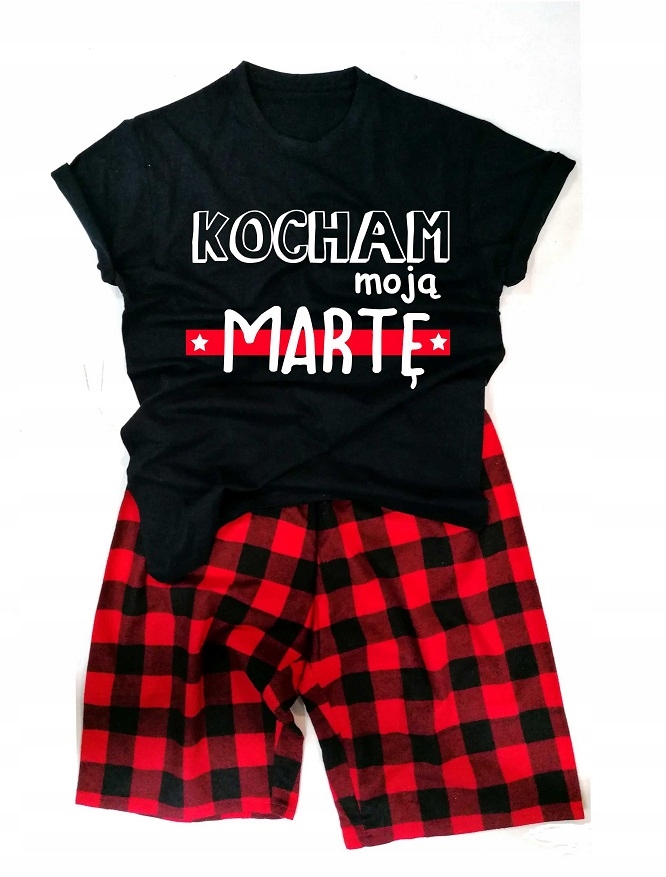 Pánské pyžamo Váš Text Dárek na Valentýna XXL