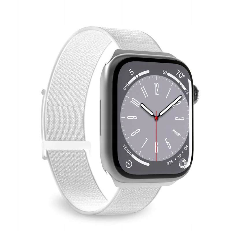 Pasek nylonowy Puro Sport do Apple Watch 38 40 41 mm biały Puro