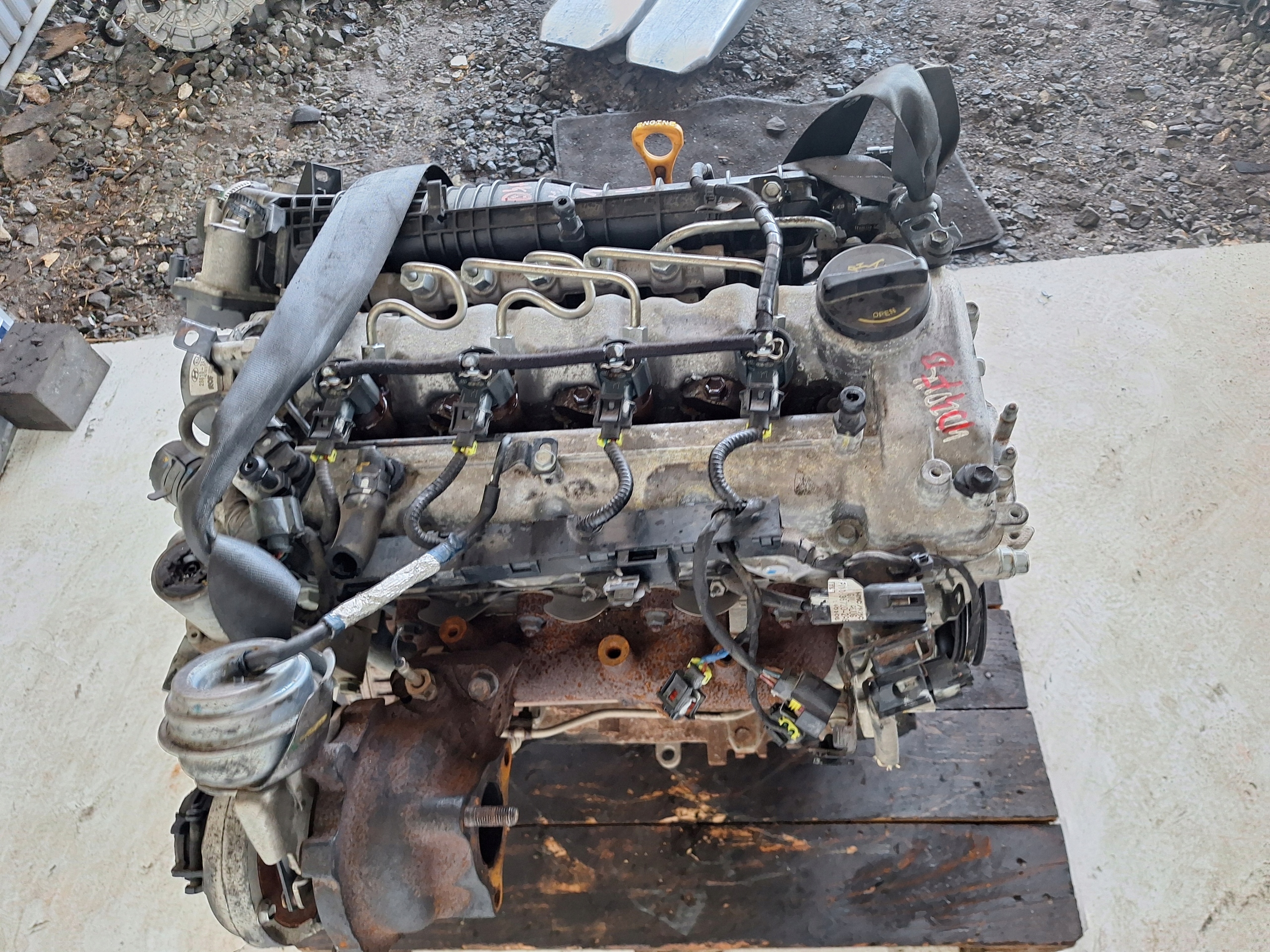 KIA HYUNDAI 12-15 engine 1.6 CRDI 115KM EURO 5 D4FB