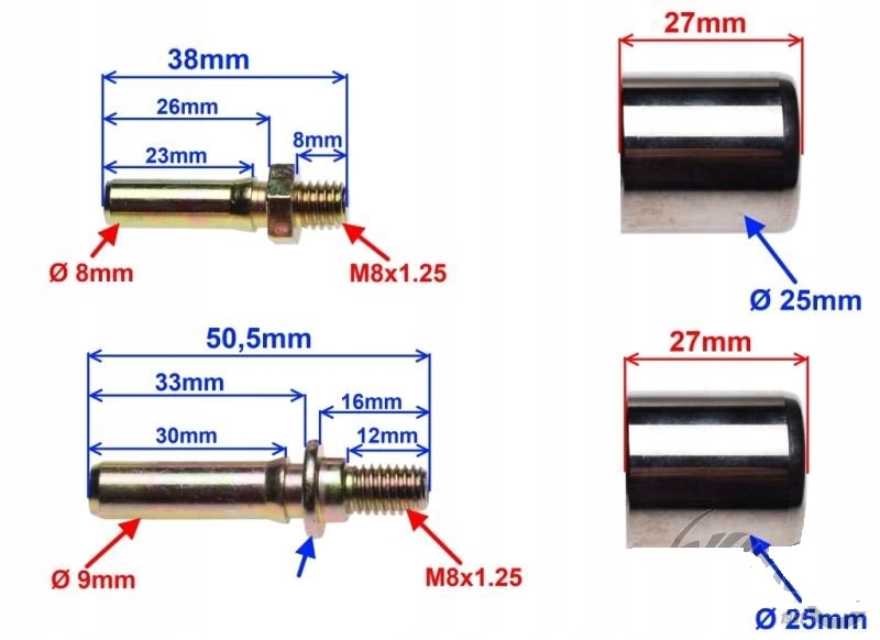 ZESTAW NAPRAWCZY ZACISKU HAMULCOWEGO ATV CROS Producent Wilmat