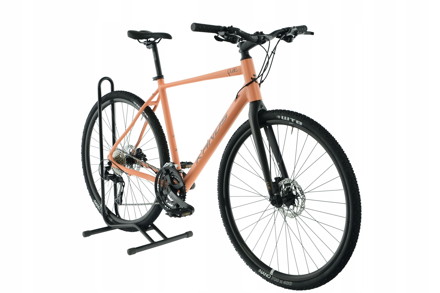 Rower Gravel/FITNESS Kands 28 PURE r55 cm pomarańcz Acera w super cenie!!
