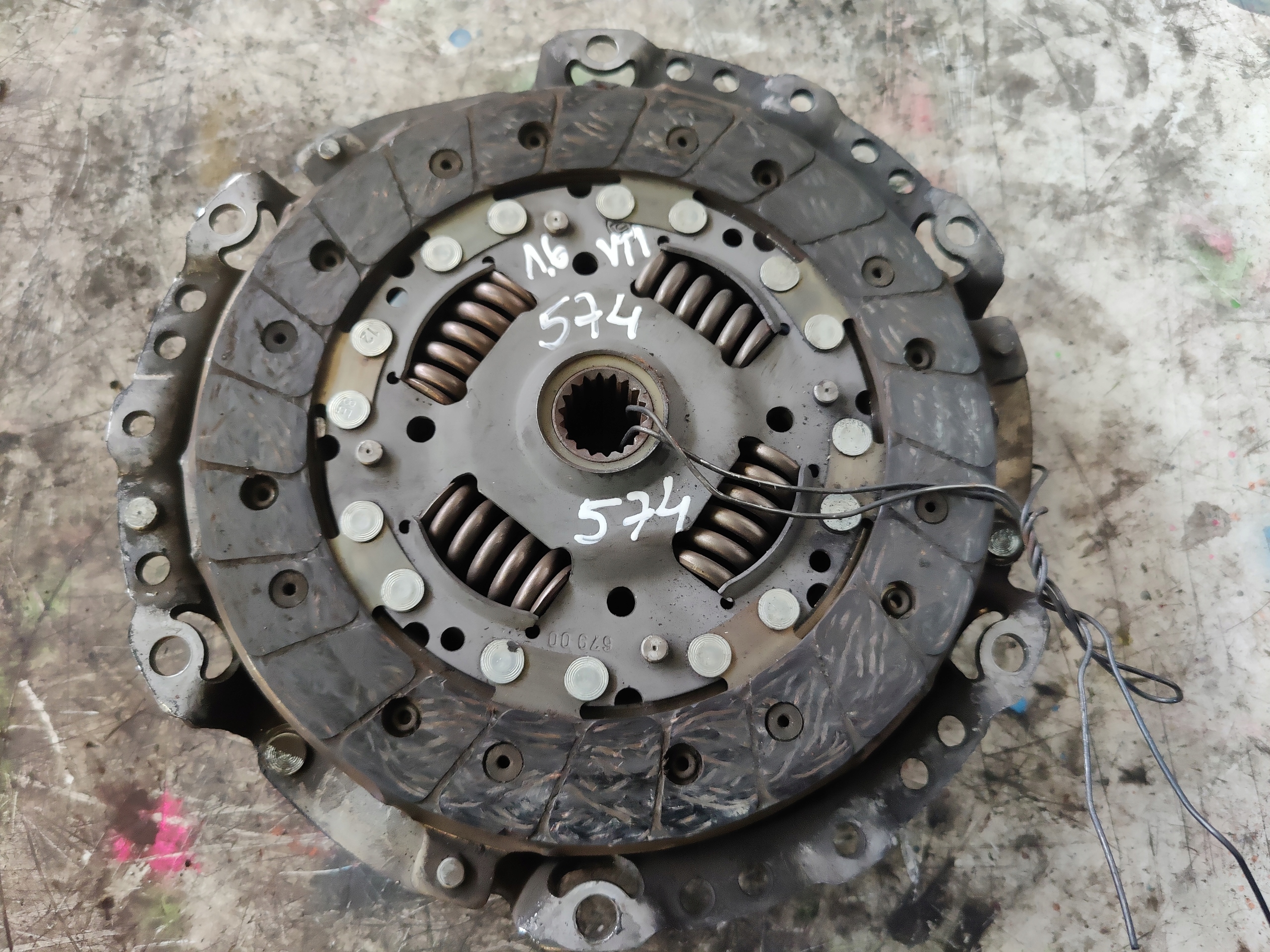 PEUGEOT 308 1.6VTI 5FW Embrayage Disque de pression