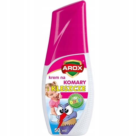 

Krem Na Komary I Kleszcze Dzieci Arox 50ml