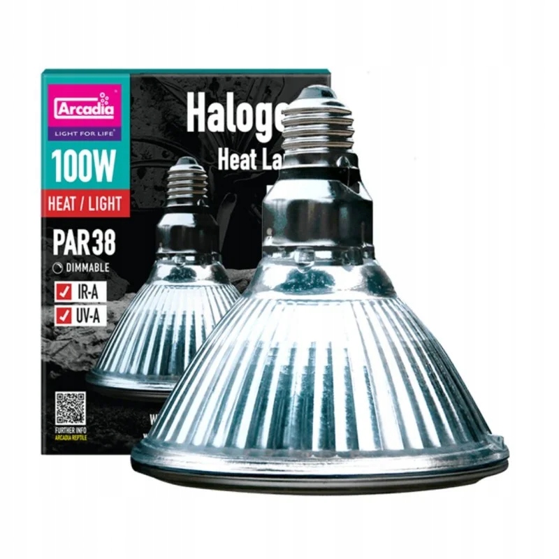 Arcadia Halogen Basking Spot 100W Topná žárovka do terária