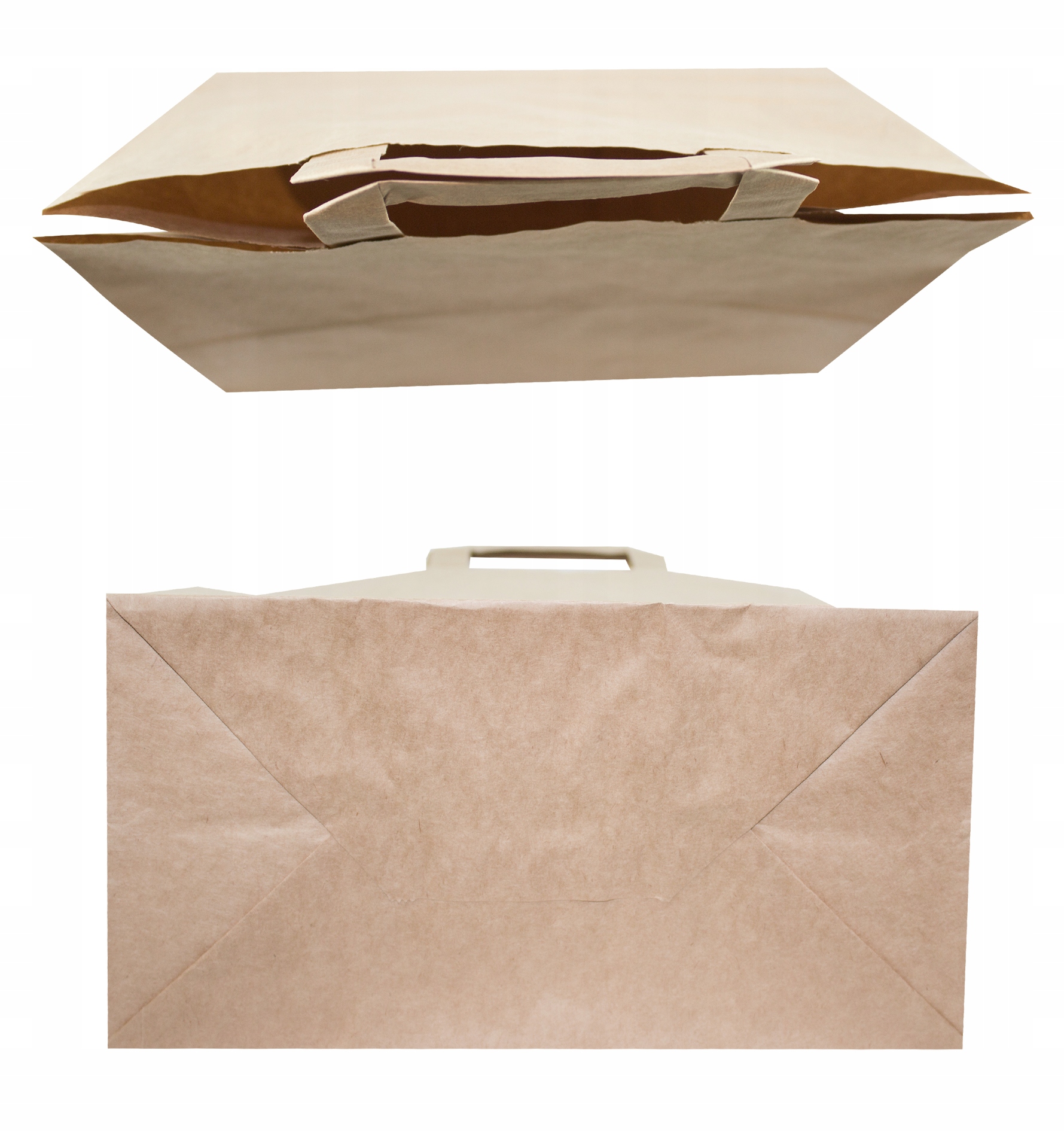 Torby papierowe 260x140x300 26x14x30 Brąz 250 szt Liczba sztuk w ofercie 250 szt.