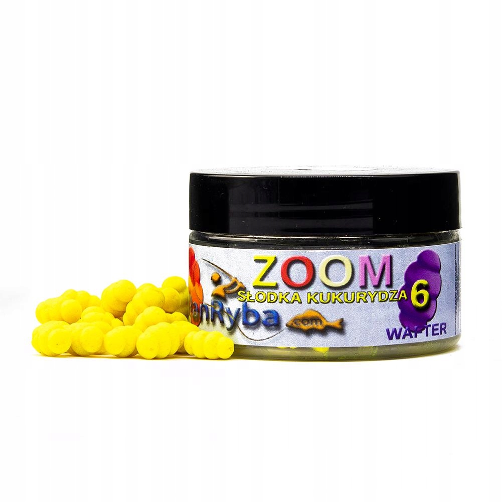 Pan Ryba Zoom Wafters Żółty Słodka Kukurydza