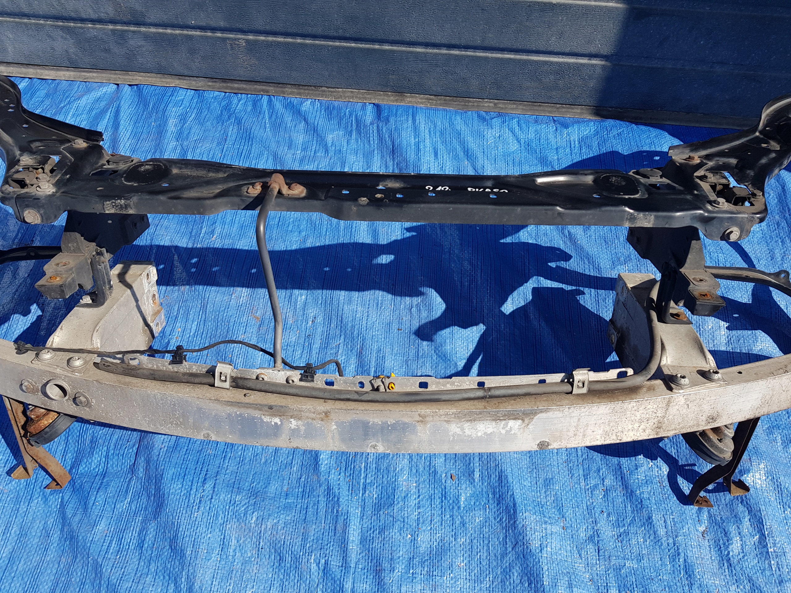 support panel for radiators sider pillar MERCEDES W212