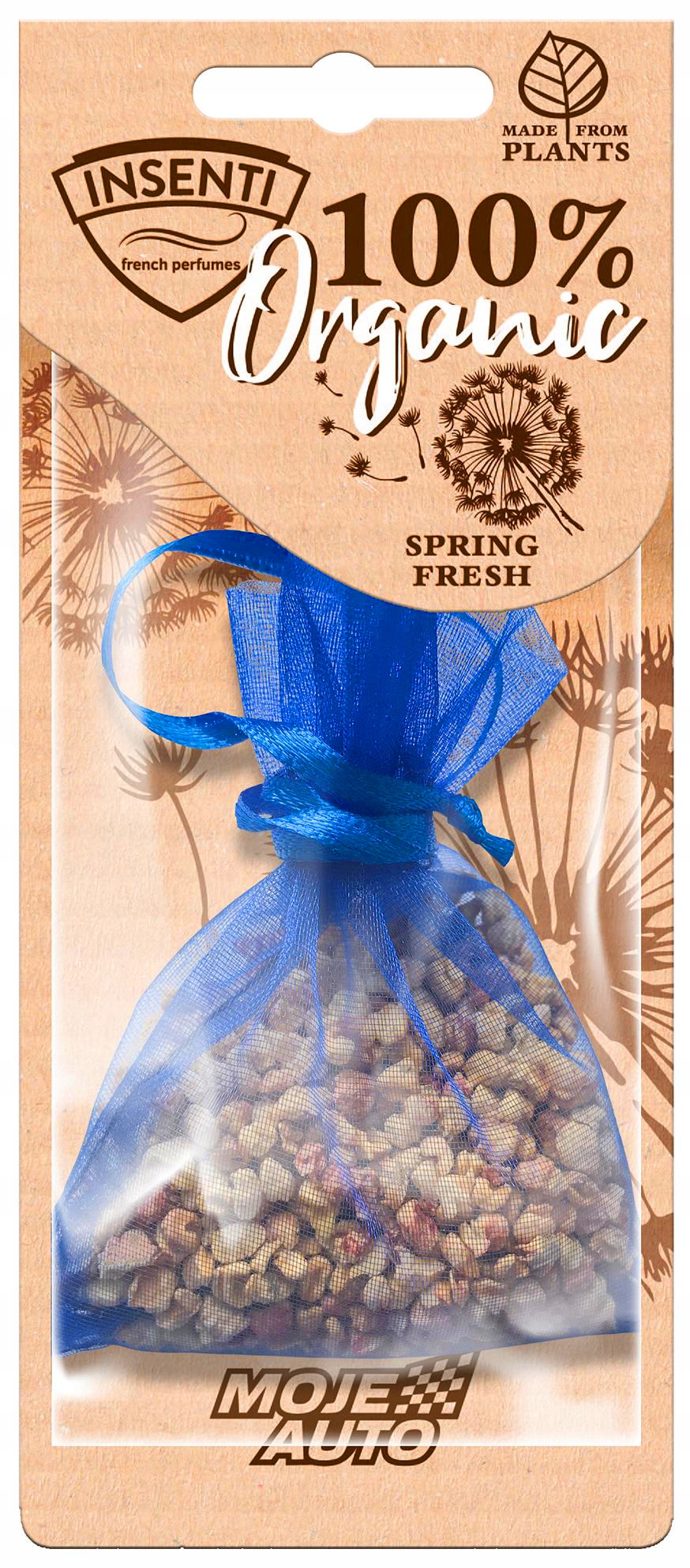 МІЙ АВТО-INSENTI ОРГАНІЧНИЙ АРОМАТ SPRING FRESH