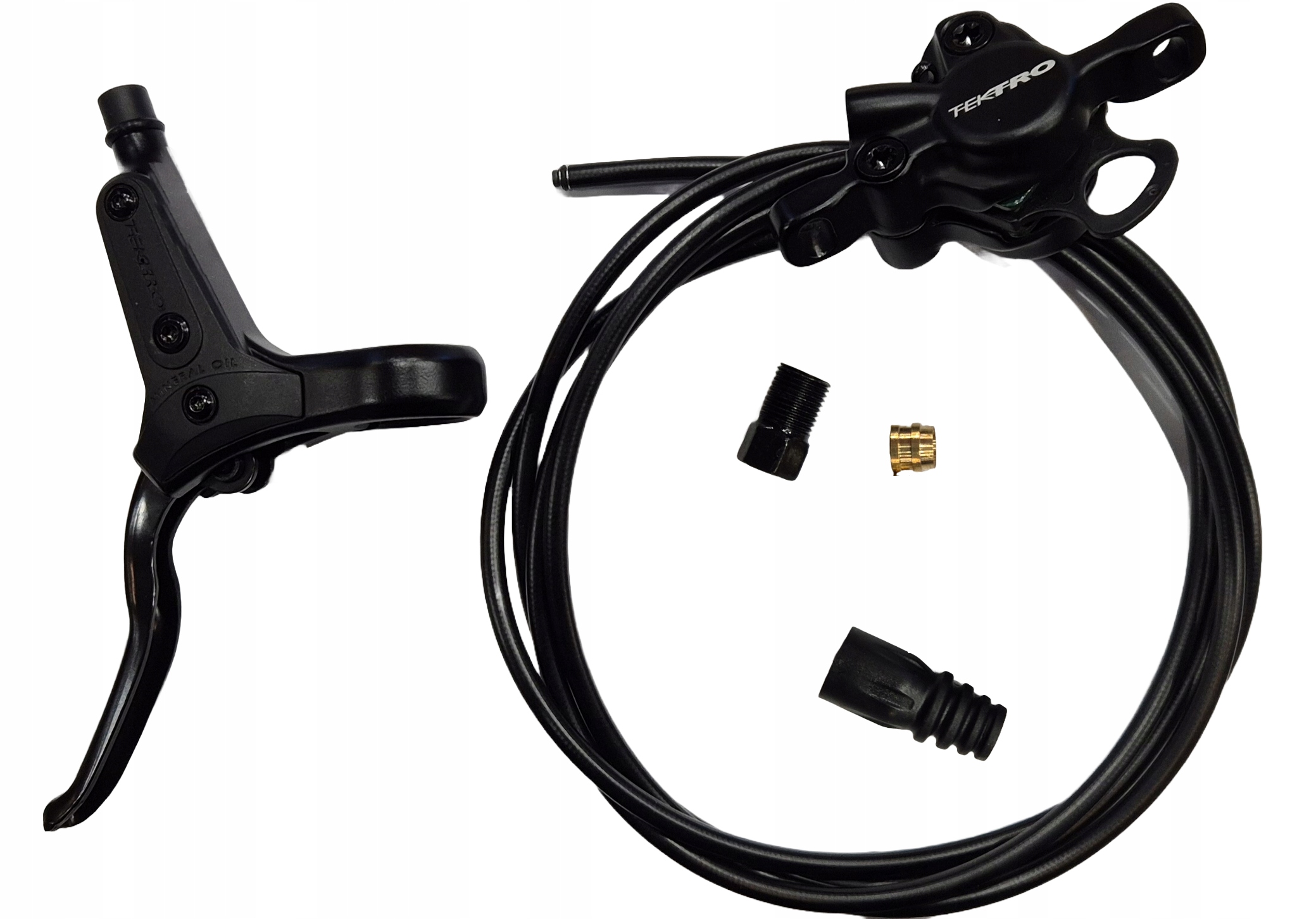 Hamulec tarczowy przód Tektro HD-M275 czarny 1200 mm