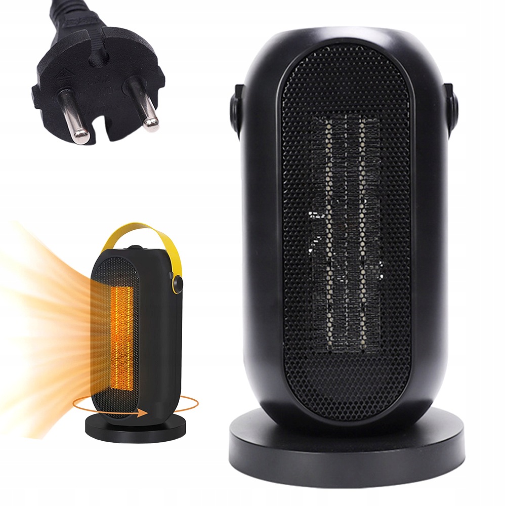 Elektrický ohřívač 1200W keramická farelka Ptc radiátor termostat