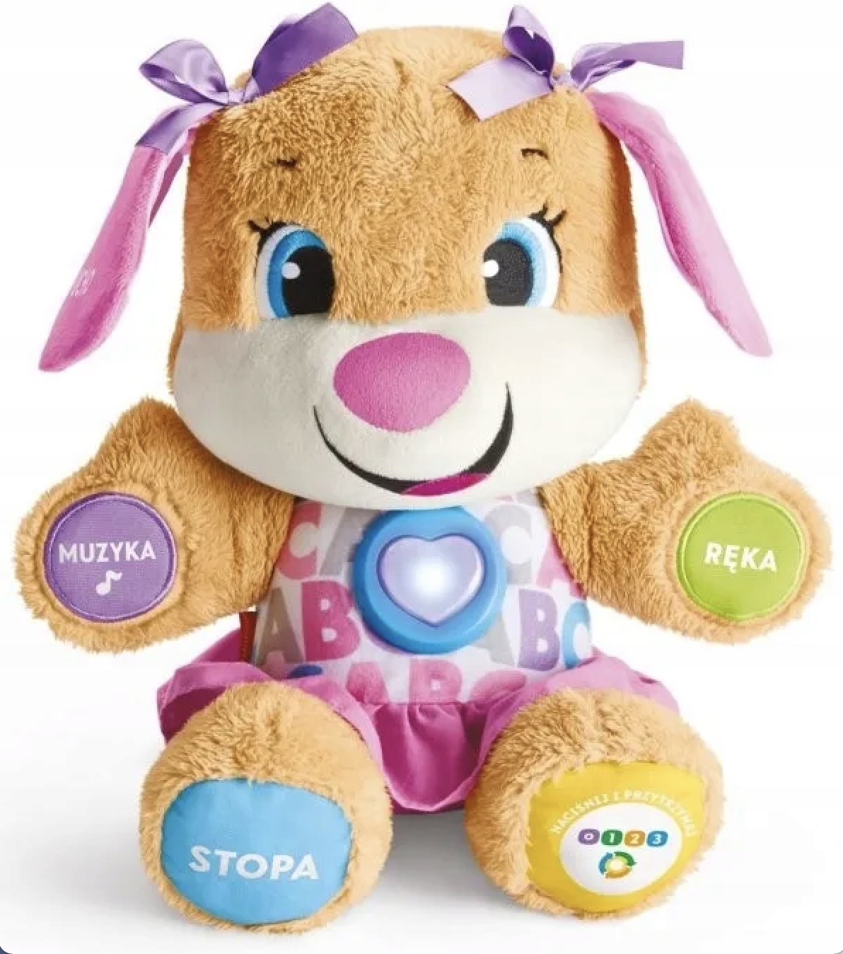 FISHER-PRICE SIOSTRZYCZKA SZCZENIACZKA FPP63 MIŚ Bohater brak