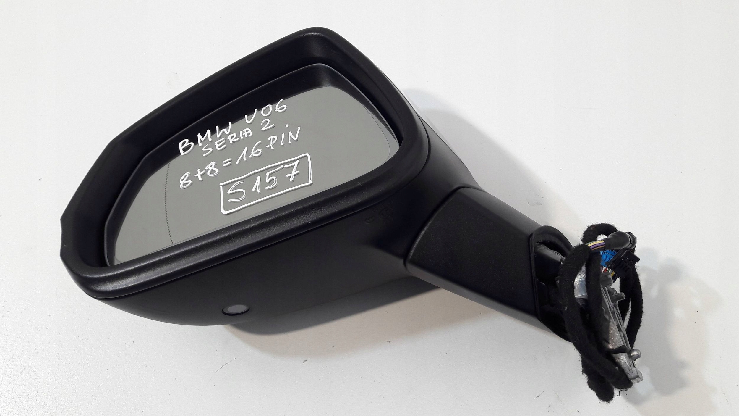 BMW 2 U06 mirror left 8+8 PIN=16 PIN 0416188 (S157)