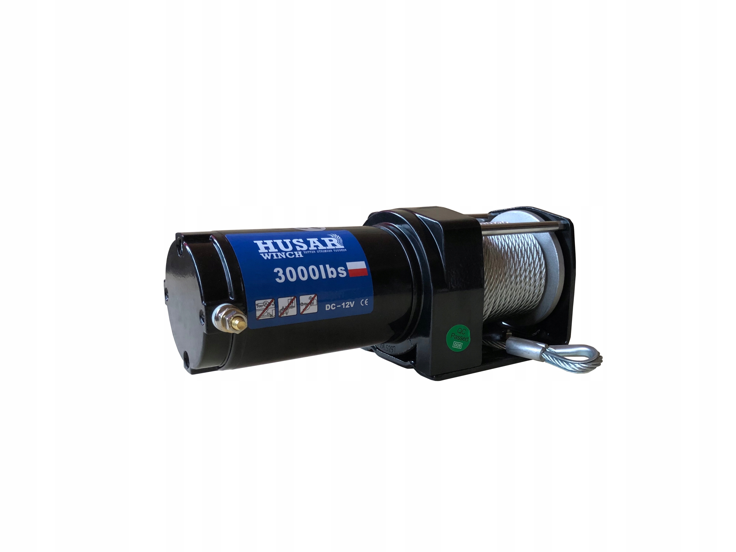 Wyciagarka elektryczna Husar BST 3000 LBS Quad UTV Weight with packaging 9 kg