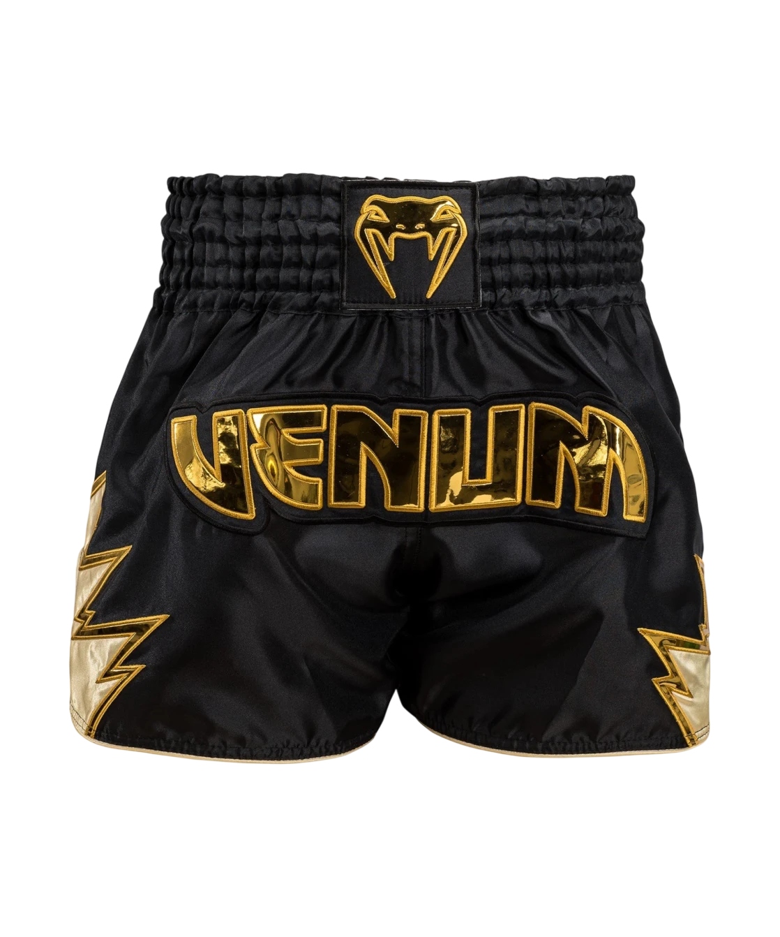 muay thai shorts venum inferno S Czarny/złoty
