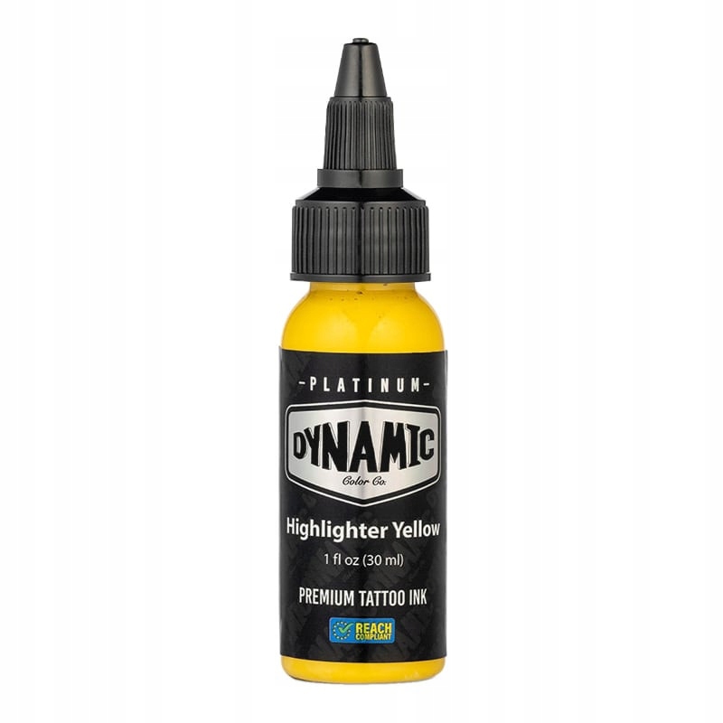 30ML Platinum By Dynamic Highlighter Yellow Barva Inkoust