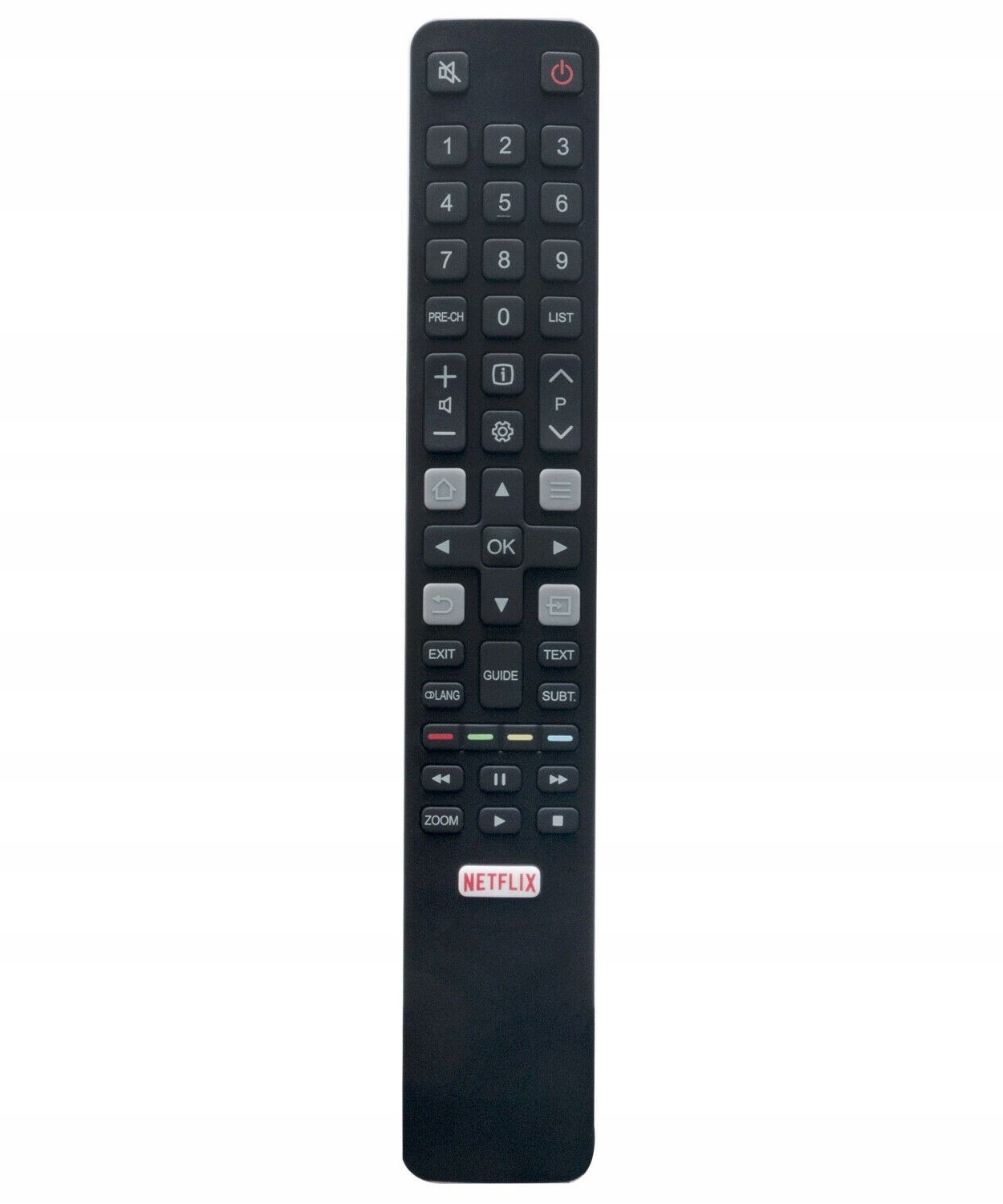 PILOT DO TCL THOMSON DO TV RC802N SMART DO TELEWIZORA NETFLIX SMART TV Kod producenta MRC0003-02