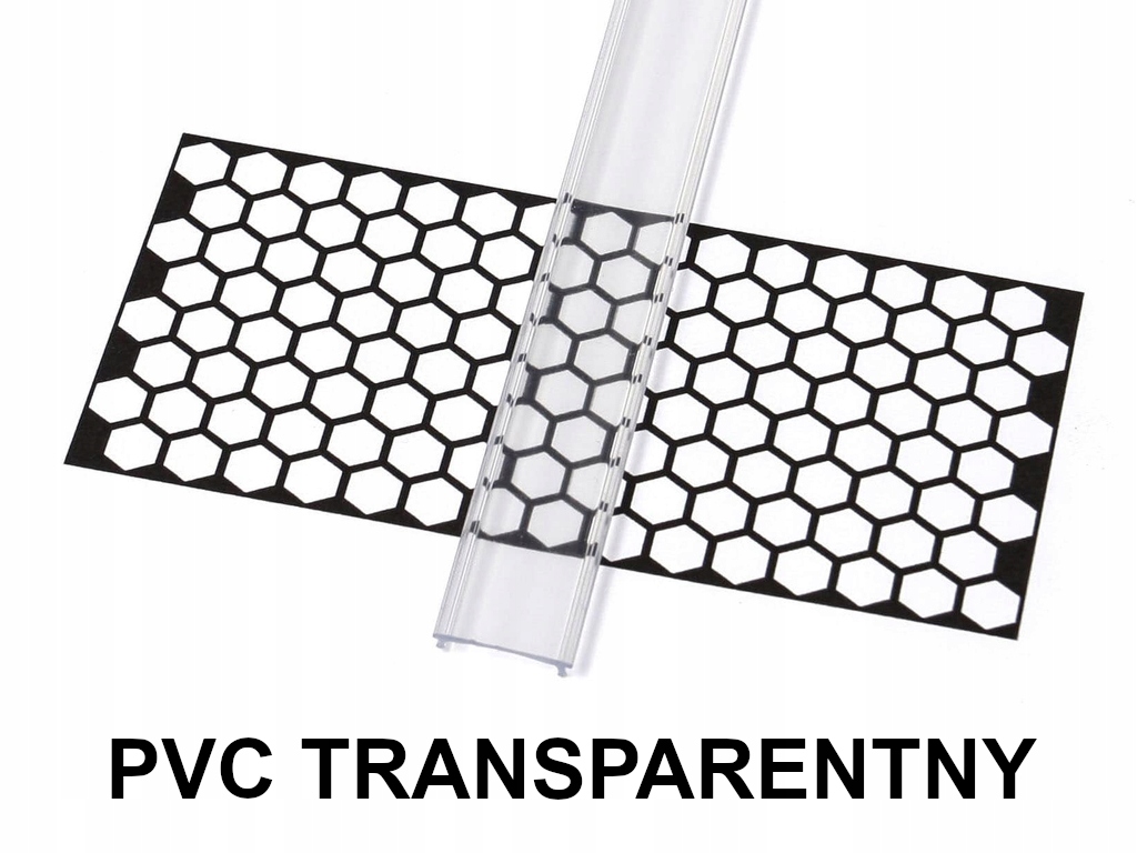 KLOSZ DO PROFILI LED 1M A B C D G H Y Z X - PVC Stan opakowania oryginalne