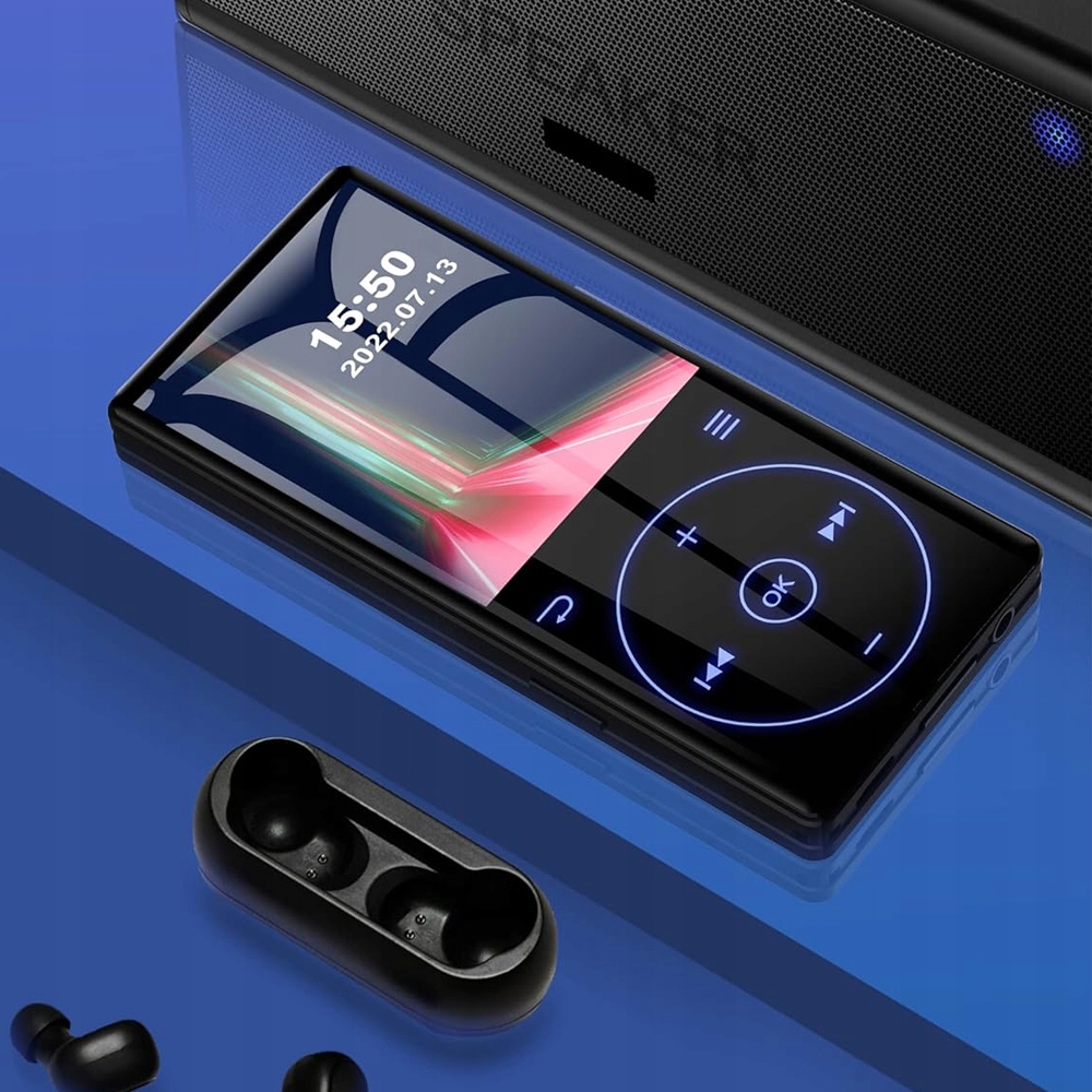 ODTWARZACZ MP3 PRZENOŚNY 32GB BLUETOOTH ODTWARZACZ MUZYKI HIFI + SŁUCHAWKI Model MP3