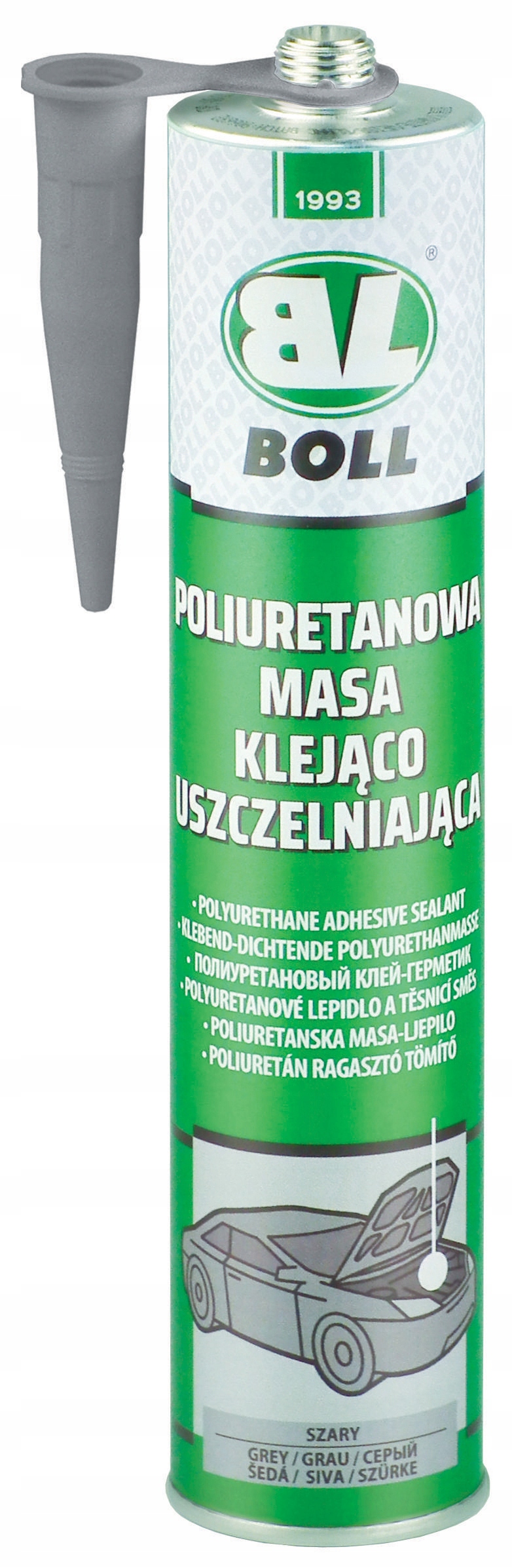 BOLL MASA KLEJĄCO-USZCZELNIAJĄCA SZARA POLIURETAN
